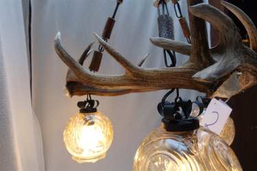 10_GeweihLampe-3armig